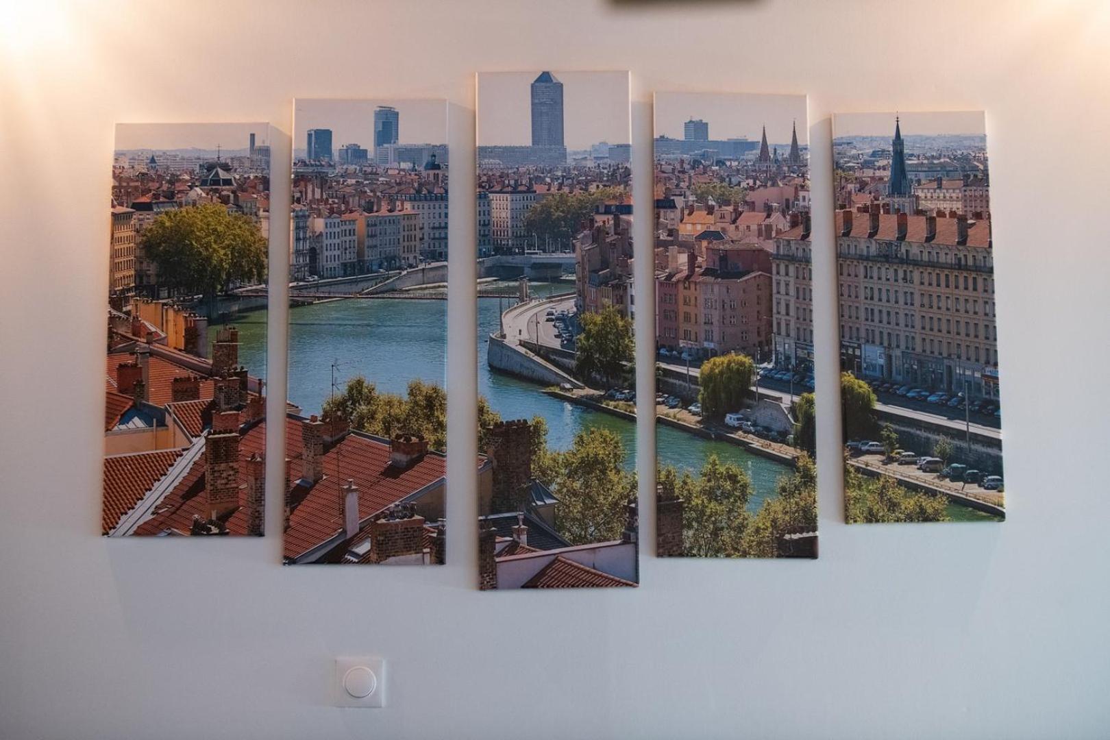 Soyeux - Superbe Canut Quai De Saone Lyon Exteriör bild